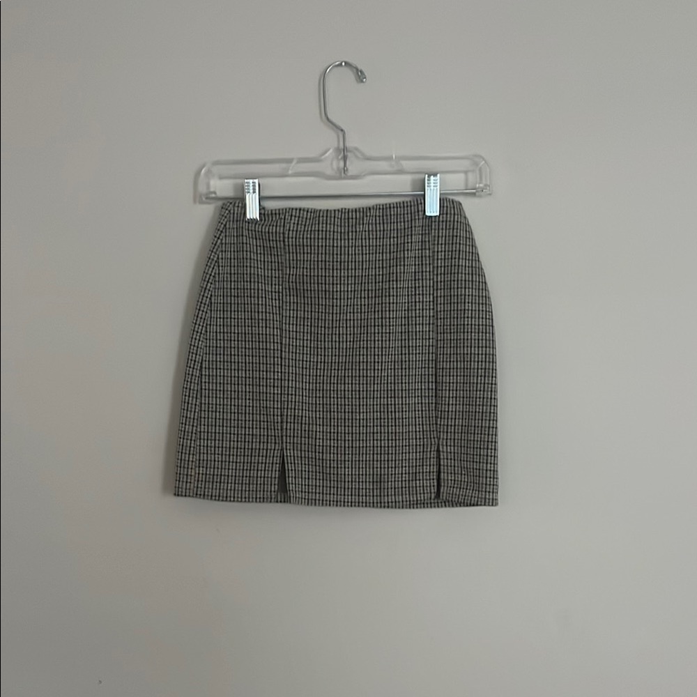 Classic Checkered Women's Skirt